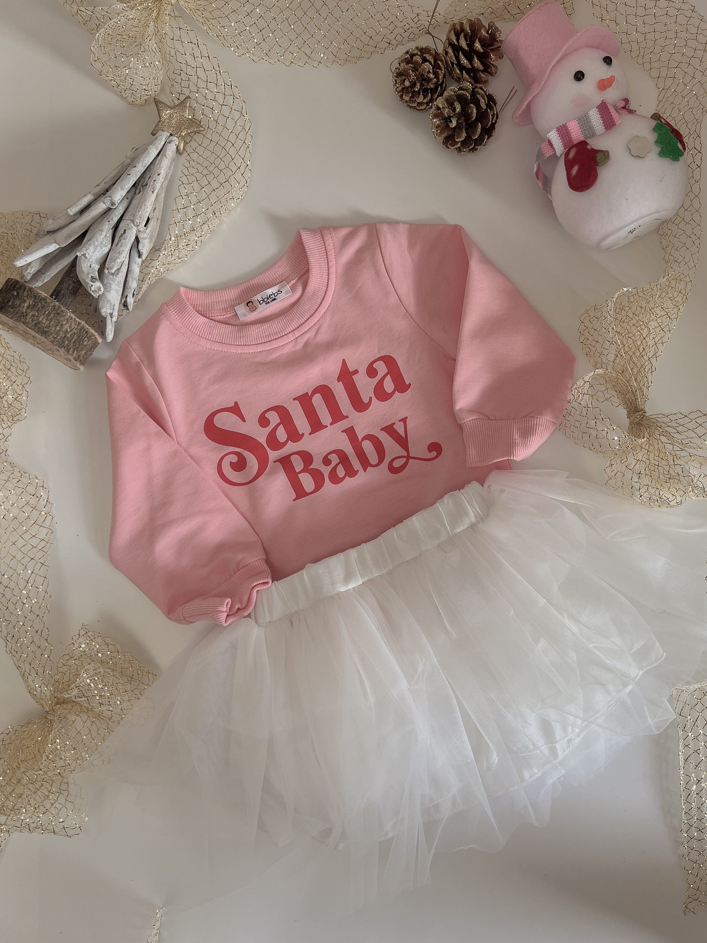 Santa Baby Sweats and Tutu Set