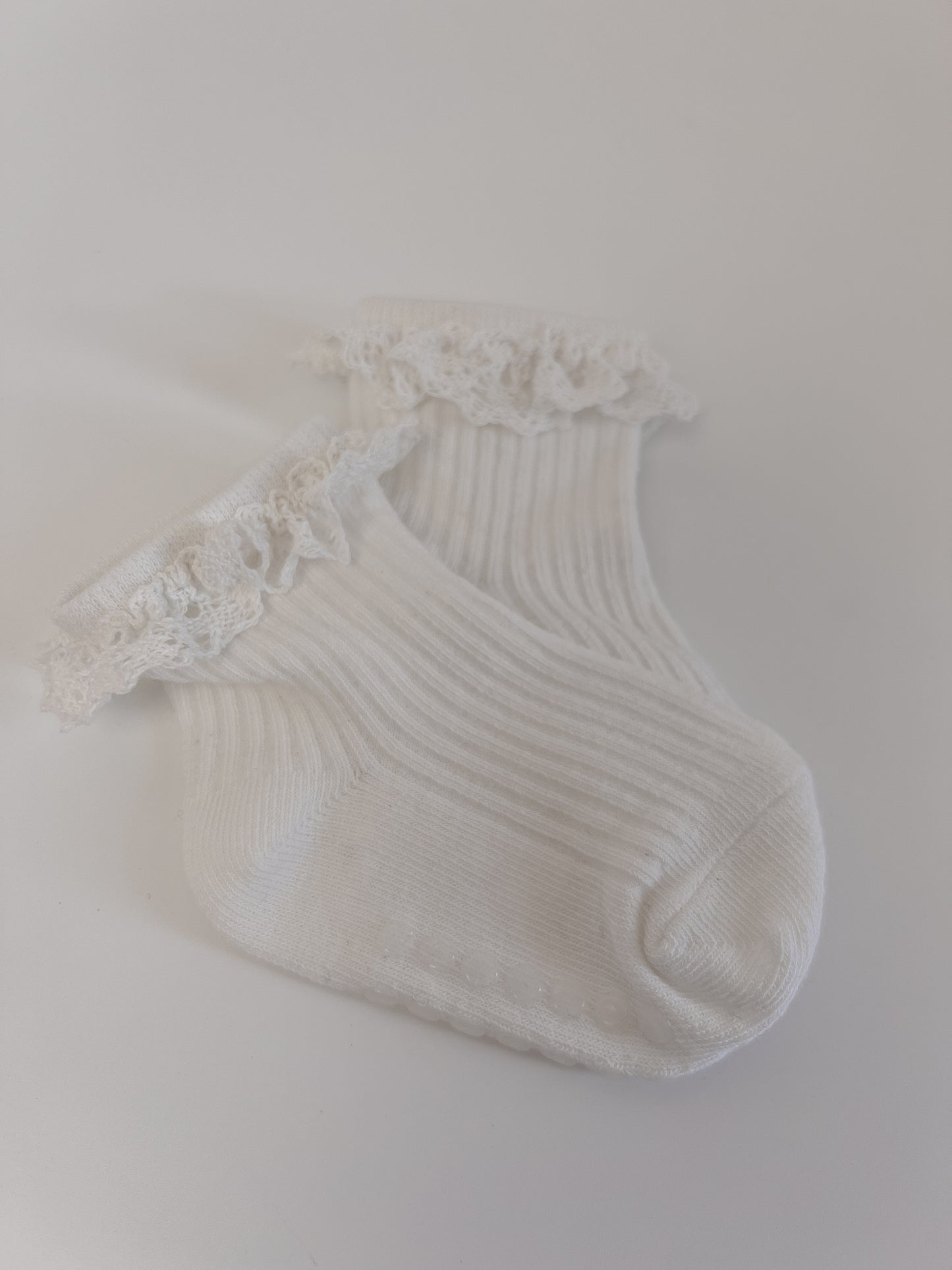 Abi Ankle Socks - White