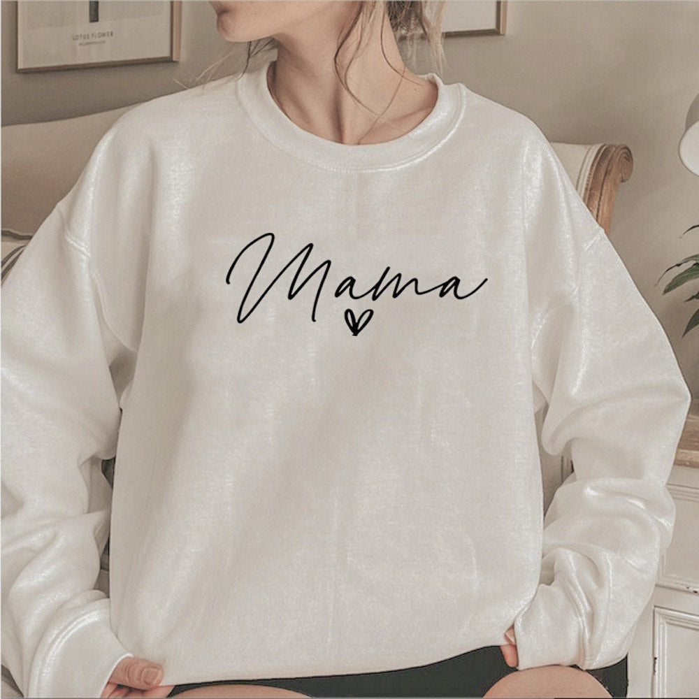 The Mama Sweatshirt - Cream