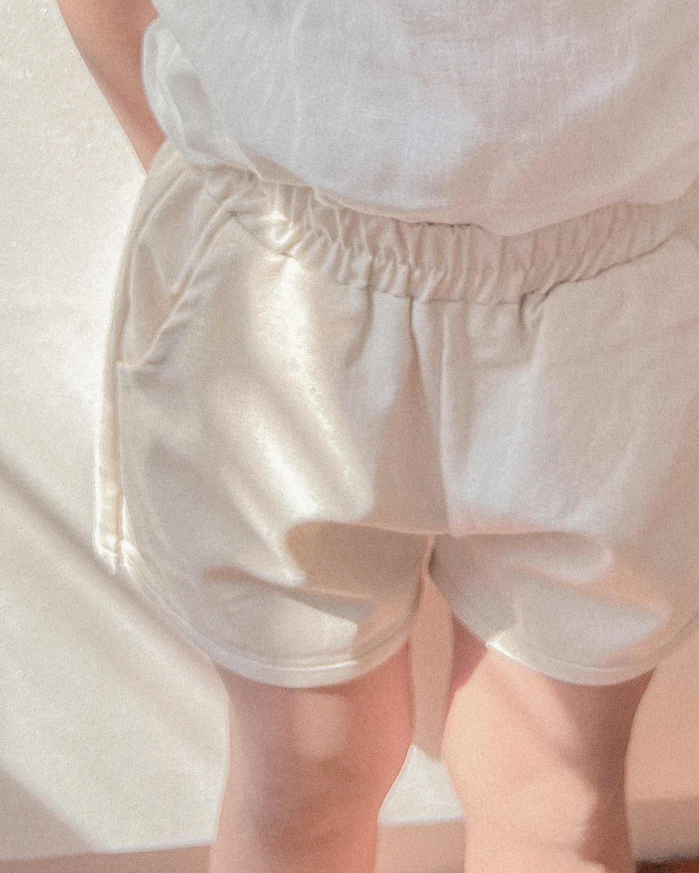 Maverick Linen Shorts - Sprinkled Beige